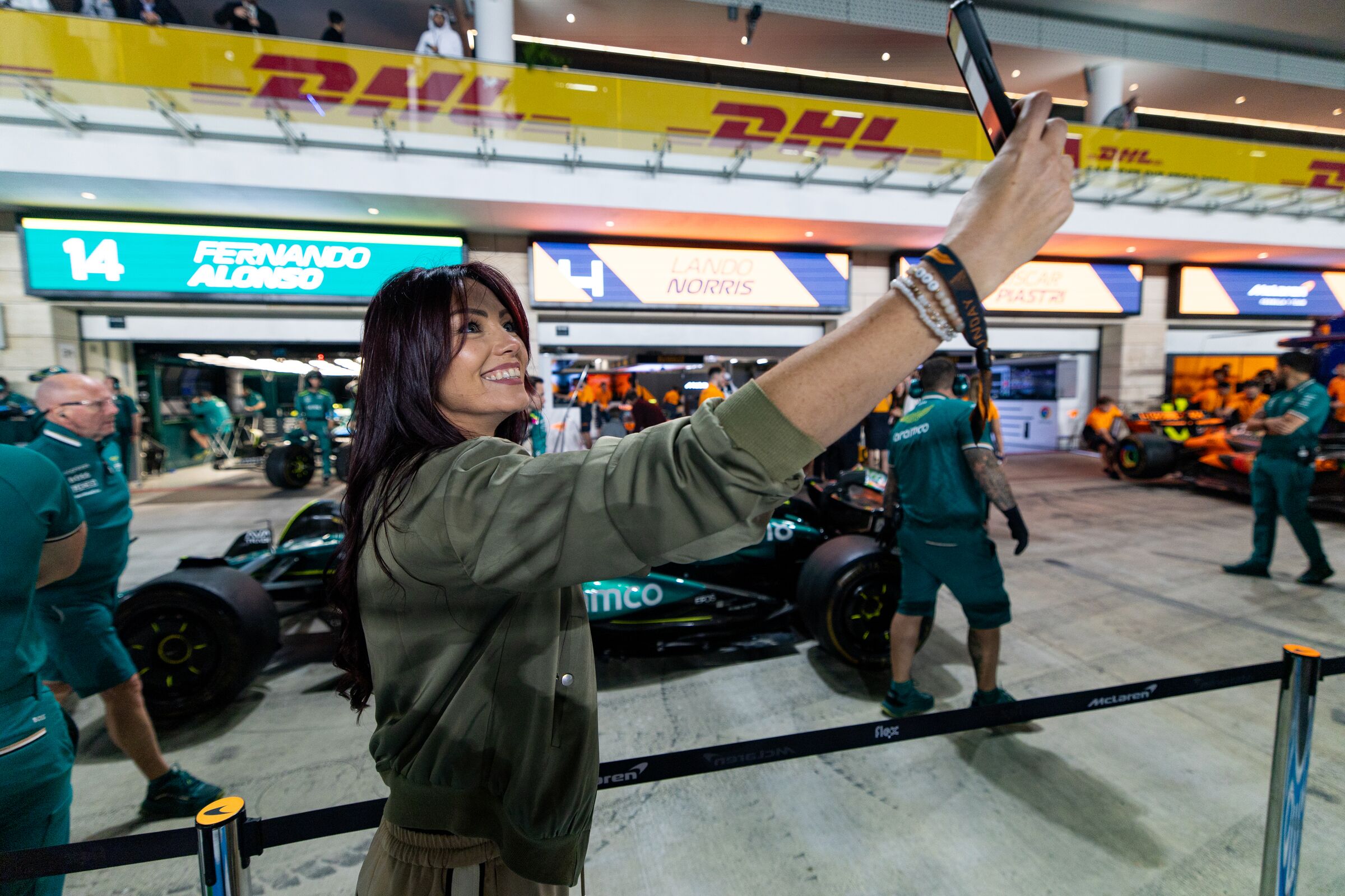 Exclusive Aramco F1® Pit Lane Walk Inclusion